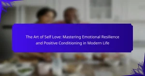 The Art of Self Love: Mastering Emotional Resilience and Positive Conditioning in Modern Life